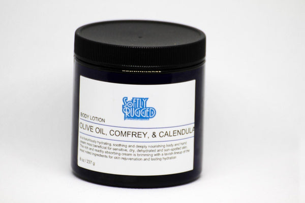 Olive Oil, Comfrey, & Calendula - Softly Rugged